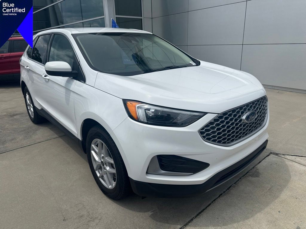 Oxford White 2024 Ford Edge SUV / Crossover All-Wheel Drive 8-Speed Automatic
