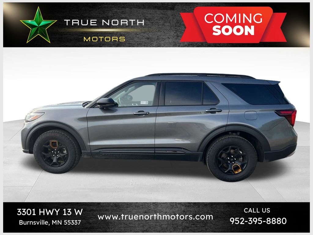 Carbonized Gray Metallic 2026 Ford Explorer SUV / Crossover All-Wheel Drive Automatic