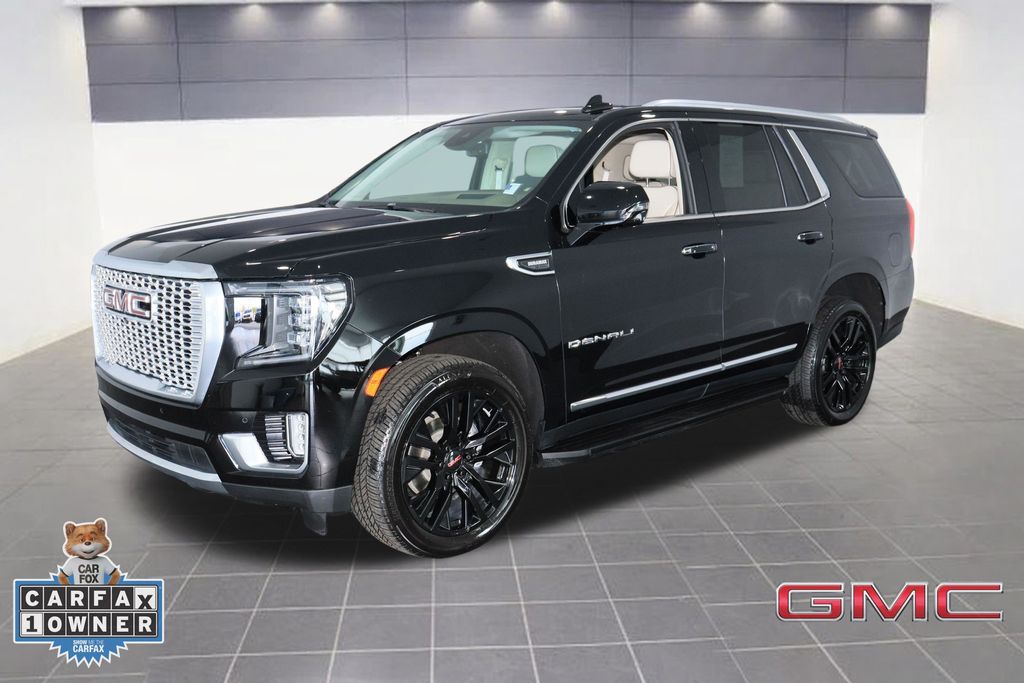 Onyx Black 2023 GMC Yukon Denali 4WD SUV / Crossover Four-Wheel Drive