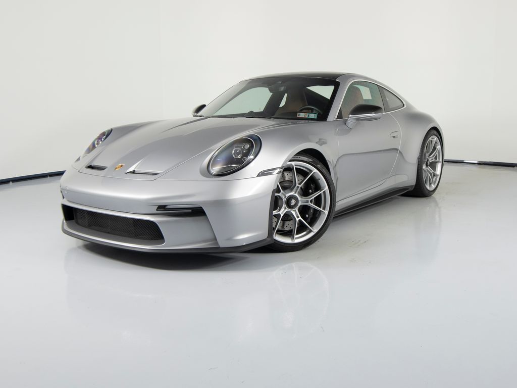 Silver Metallic 2024 Porsche 911 GT3 Coupe RWD Coupe Rear-Wheel Drive 6-Speed Manual