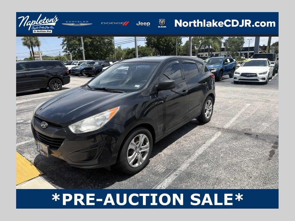 Black 2012 Hyundai Tucson SUV / Crossover Front-Wheel Drive 6-Speed Automatic Overdrive