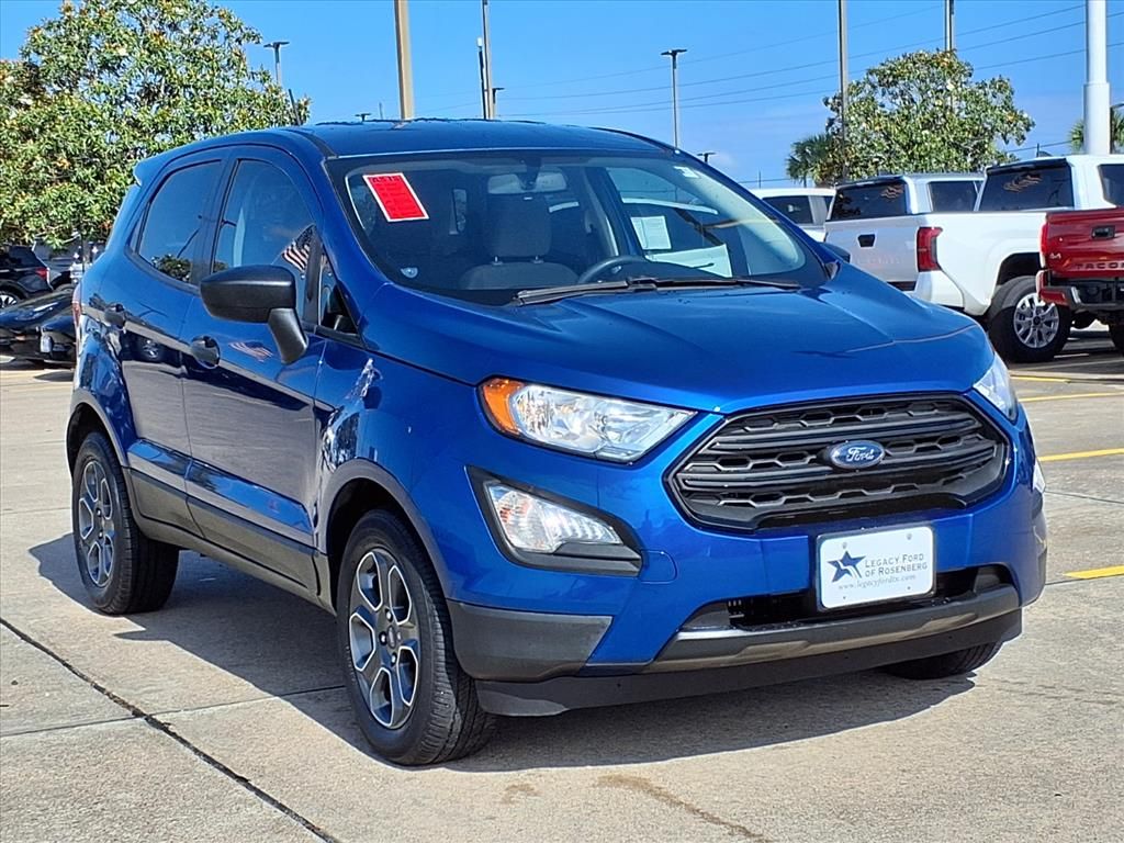 2021 Ford EcoSport S Blue at Classic Chevrolet Galveston