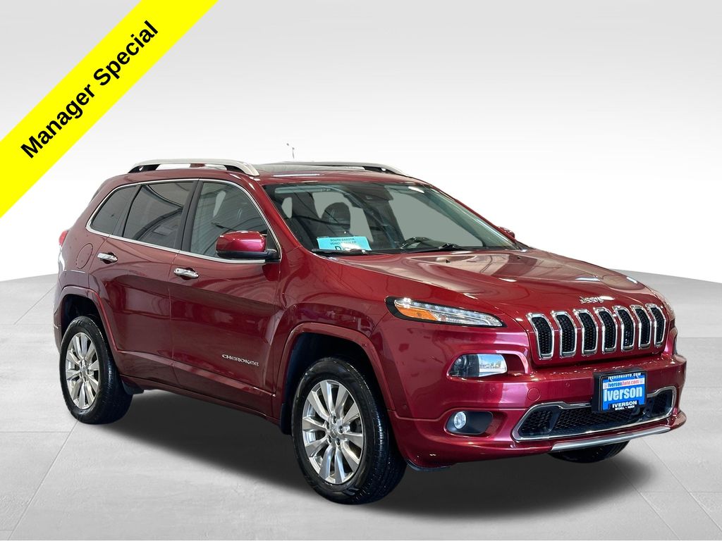 2017 Jeep Cherokee Rojo (Deep Cherry Red Crystal Pearlcoat) SUV/Crossover Todo terreno 9 velocidades Automática