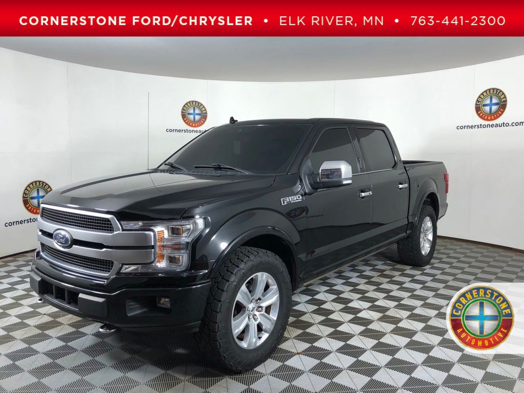 Black Metallic 2019 Ford F-150 Pickup Truck Four-Wheel Drive Automatic