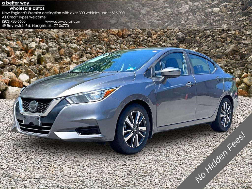 Gray (Gun Metallic) 2020 Nissan Versa Sedan Front-Wheel Drive Continuously Variable Transmission