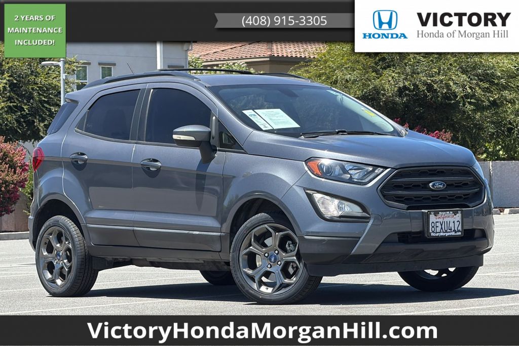 Silver (Smoke Metallic) 2018 Ford EcoSport SUV / Crossover All-Wheel Drive 6-Speed Automatic