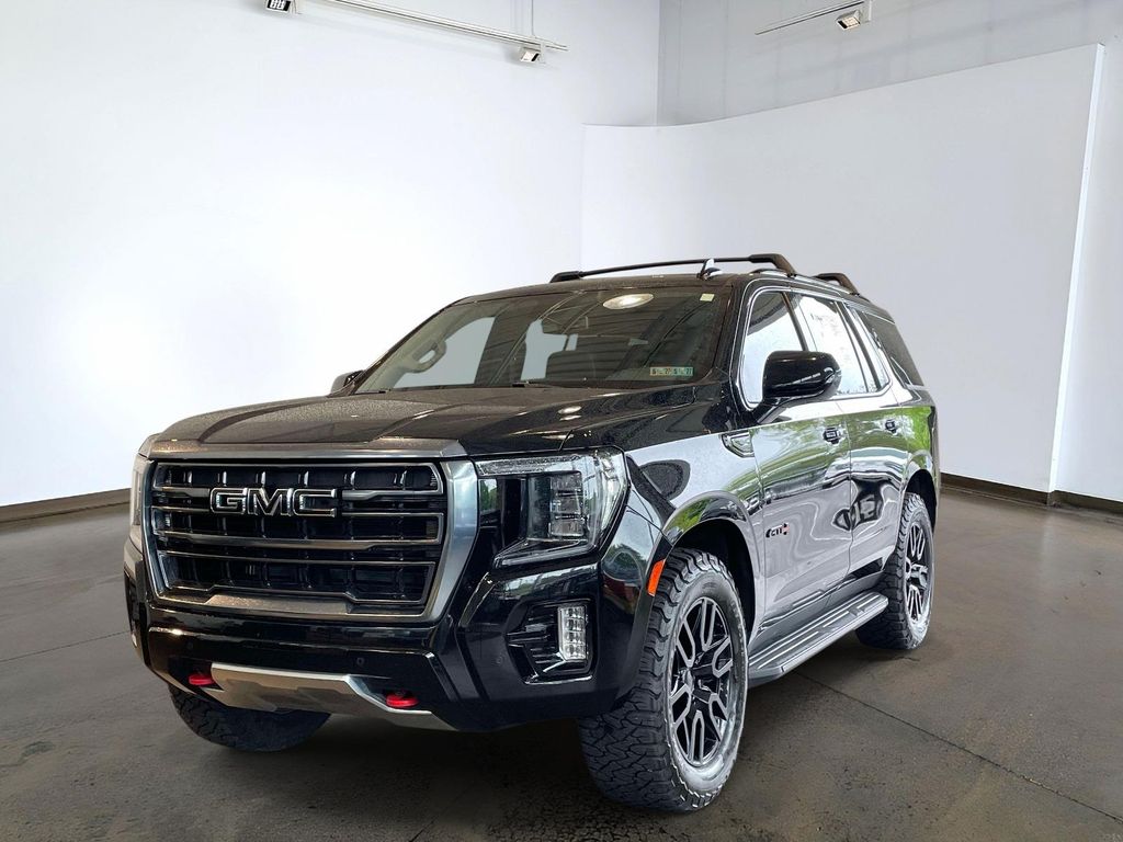 Onyx Black 2023 GMC Yukon AT4 4WD SUV / Crossover Four-Wheel Drive