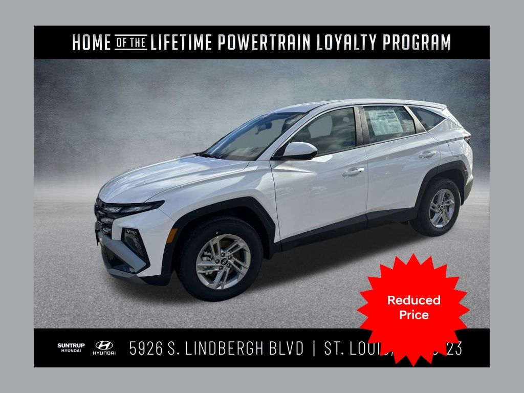White Pearl 2026 Hyundai Tucson SUV / Crossover All-Wheel Drive 8-Speed Automatic