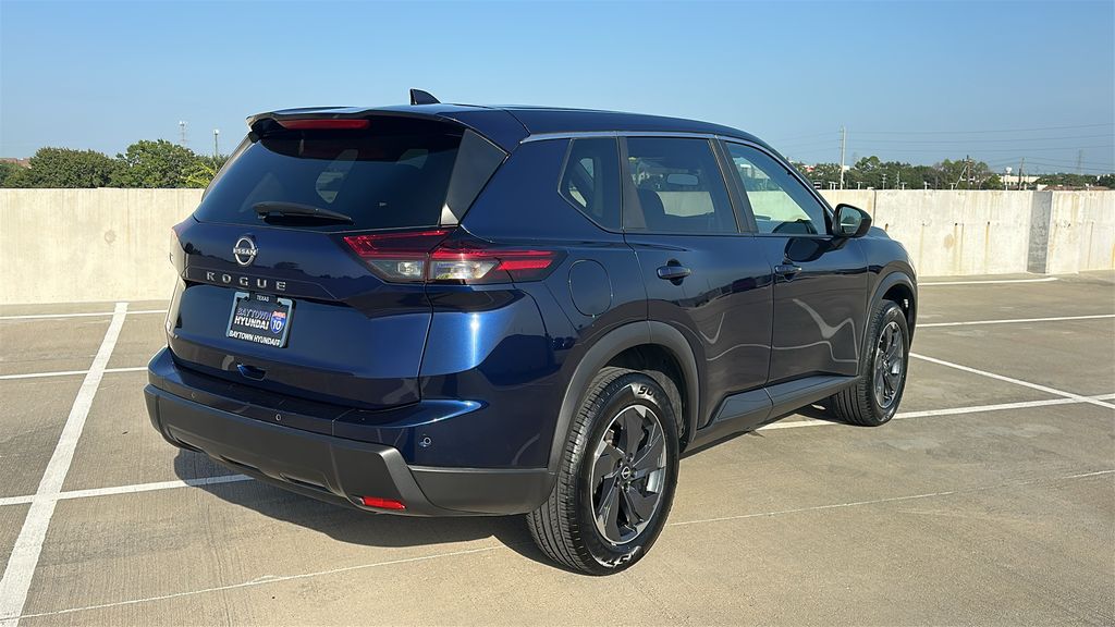 2025 Nissan Rogue SV Blue at South Houston Nissan