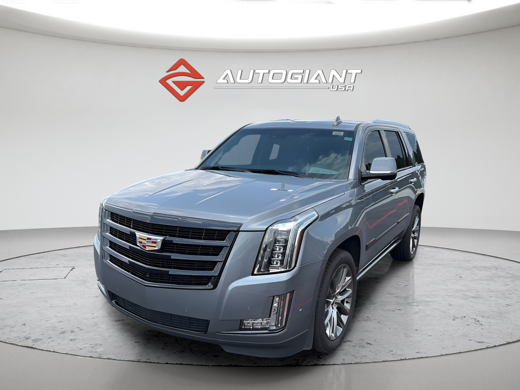 Gray (Satin Steel Metallic) 2019 Cadillac Escalade SUV / Crossover Four-Wheel Drive 