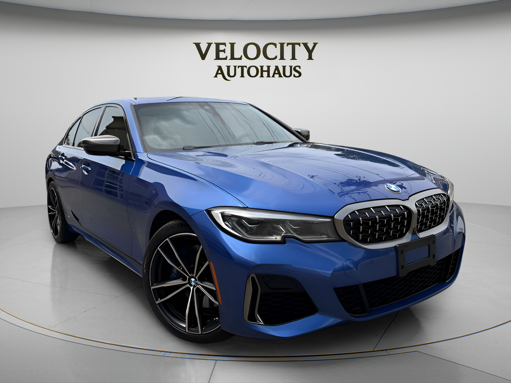 Portimao Blue Metallic 2020 BMW 3 Series Sedan All-Wheel Drive 8-Speed Automatic