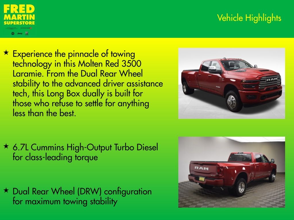 new 2026 Ram 3500 car, priced at $87,922