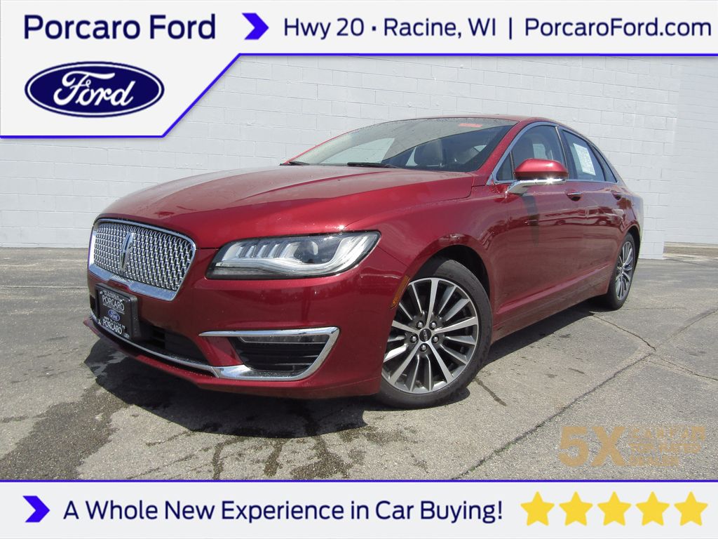Ruby Red Metallic Tinted Clearcoat 2017 Lincoln MKZ Select FWD Sedan Front-Wheel Drive 6-Speed Automatic