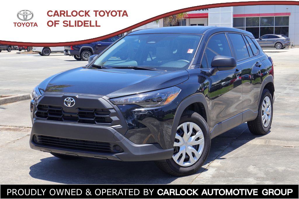 Jet Black 2026 Toyota Corolla Cross SUV / Crossover Front-Wheel Drive Continuously Variable Transmission
