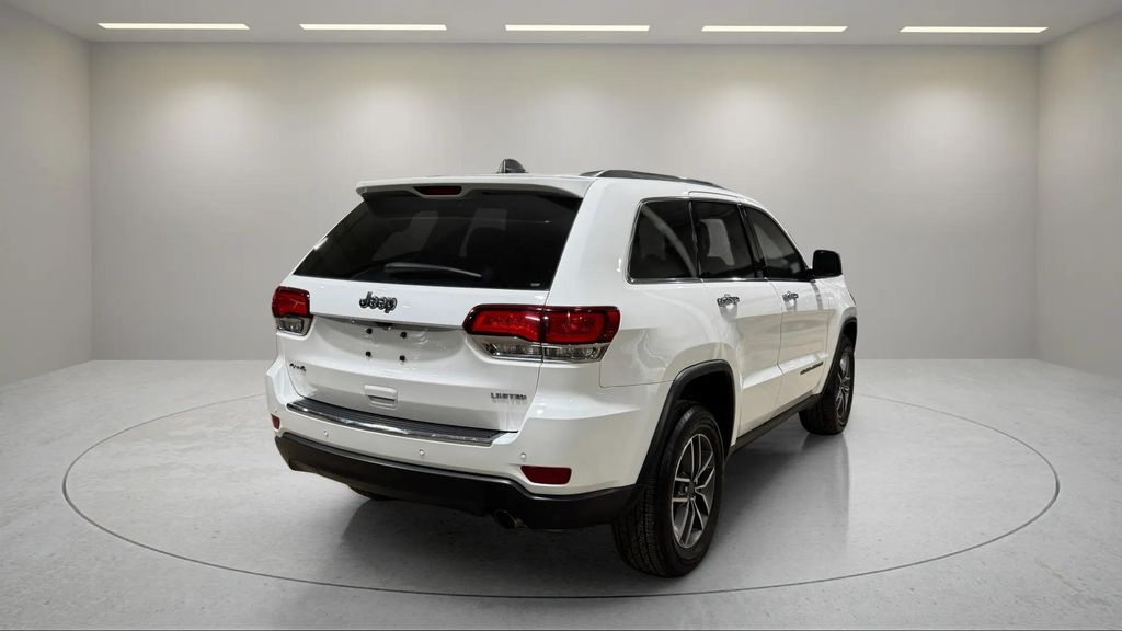 Used 2021 Bright White Clearcoat Jeep Limited image 3