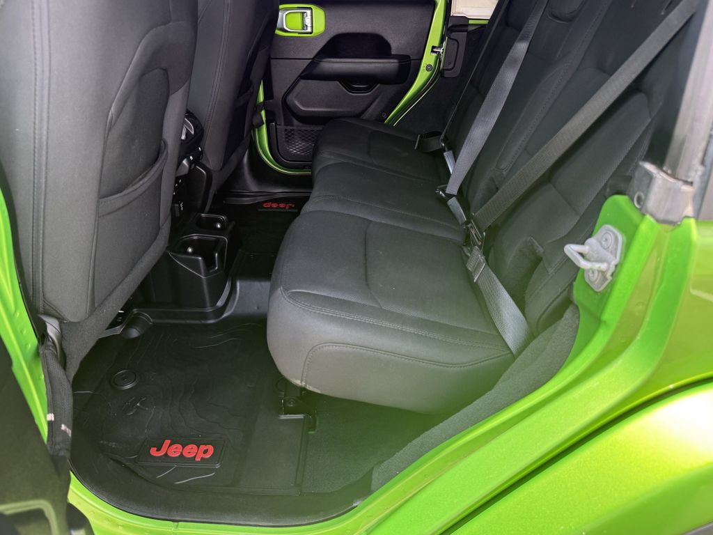 2019 Jeep Wrangler Unlimited Sahara Green at River Oaks CDJR