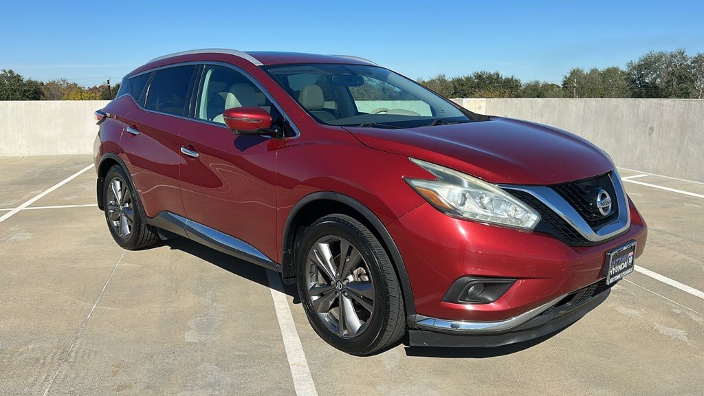 2017 Nissan Murano Platinum Red at Legacy Ford