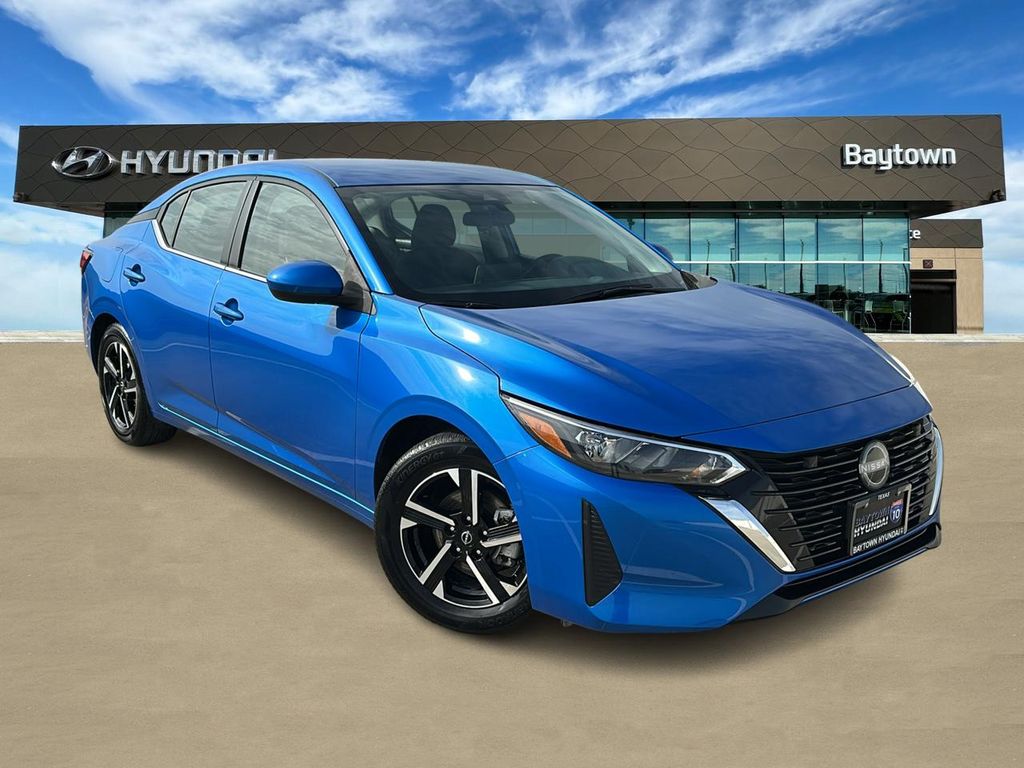 2025 Nissan Sentra SV Blue at Big Star Chrysler Jeep Dodge Ram 