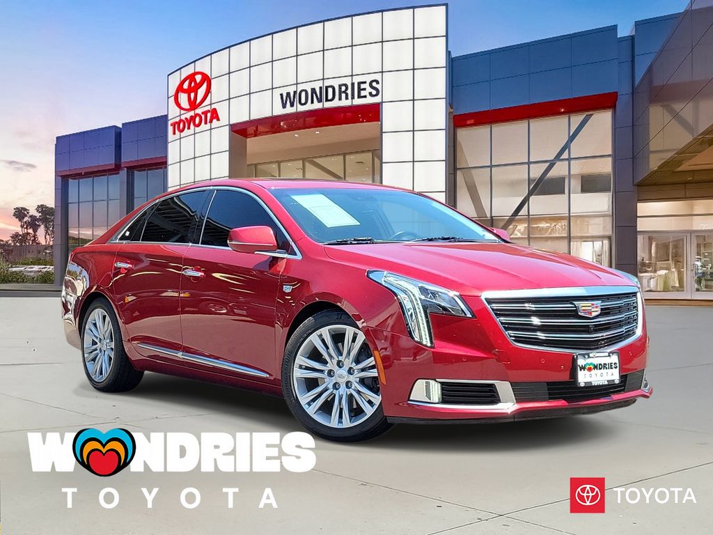 Red 2019 Cadillac XTS Luxury AWD Sedan All-Wheel Drive 6-Speed Automatic