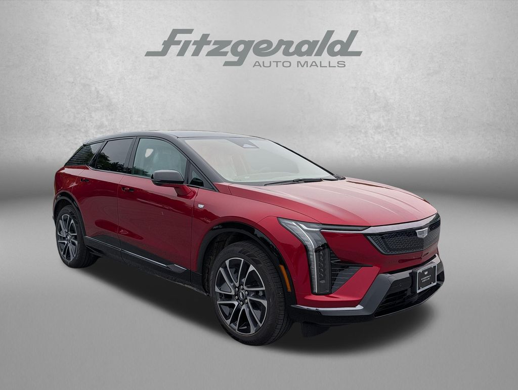 Radiant Red Tintcoat 2026 Cadillac OPTIQ SUV / Crossover All-Wheel Drive 1-Speed Automatic