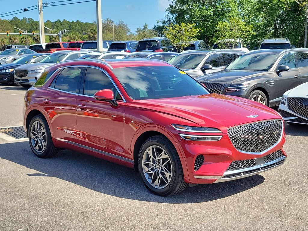 Mauna Red 2025 Genesis GV70 2.5T Standard AWD SUV / Crossover All-Wheel Drive 8-Speed Automatic