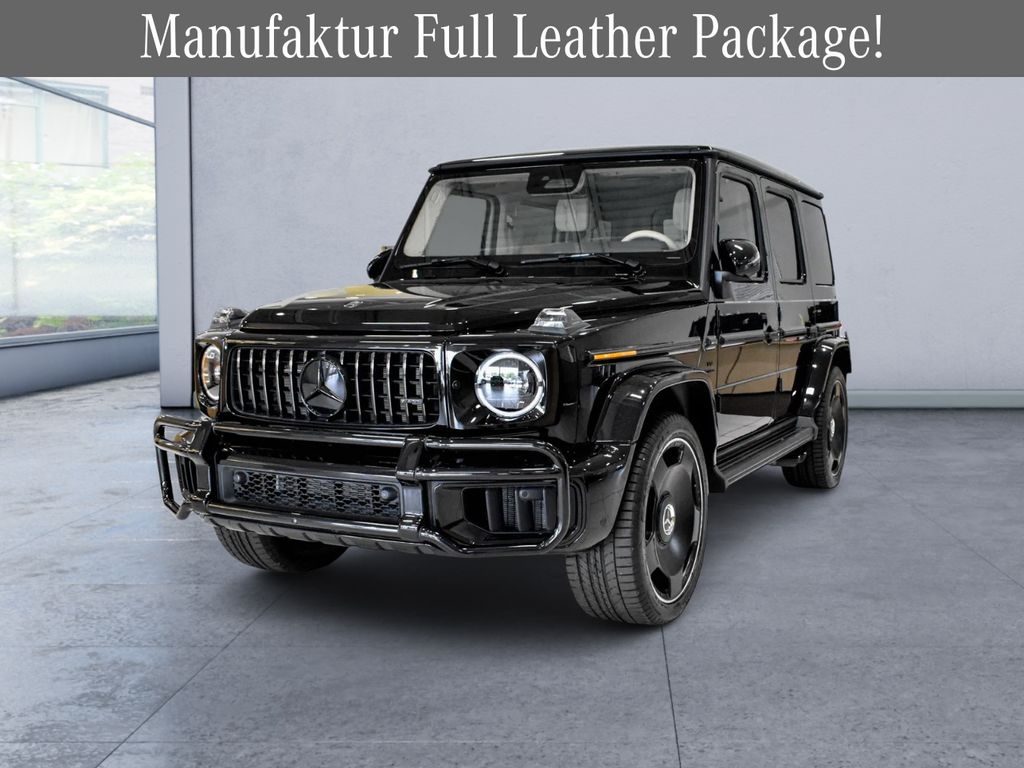 Obsidian Black Metallic 2026 Mercedes-Benz G-Class SUV / Crossover All-Wheel Drive 9-Speed Automatic