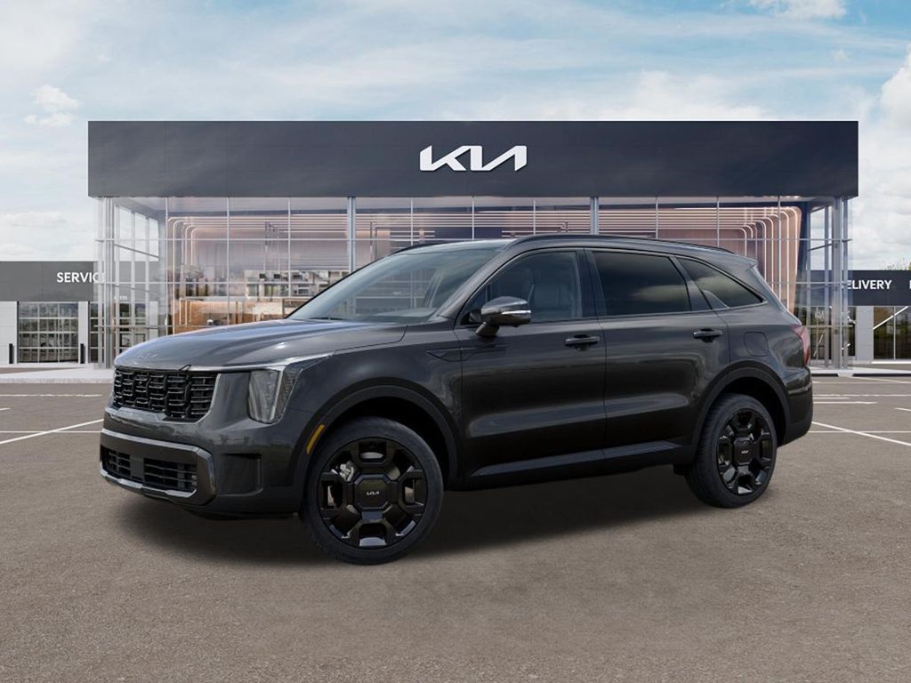 2026 Kia Sorento Hybrid X-LINE SX-PRESTIGE AWD Gray at Community Kia