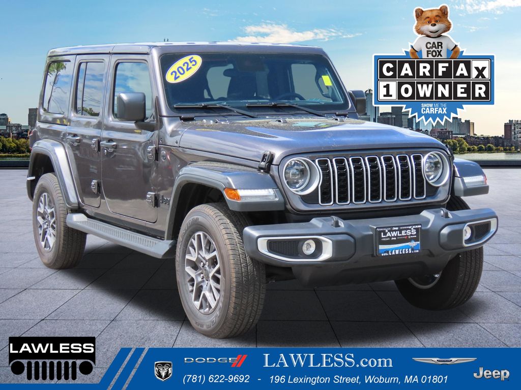 Gray (Granite Crystal Metallic Clearcoat) 2025 Jeep Wrangler SUV / Crossover Four-Wheel Drive 8-Speed Automatic