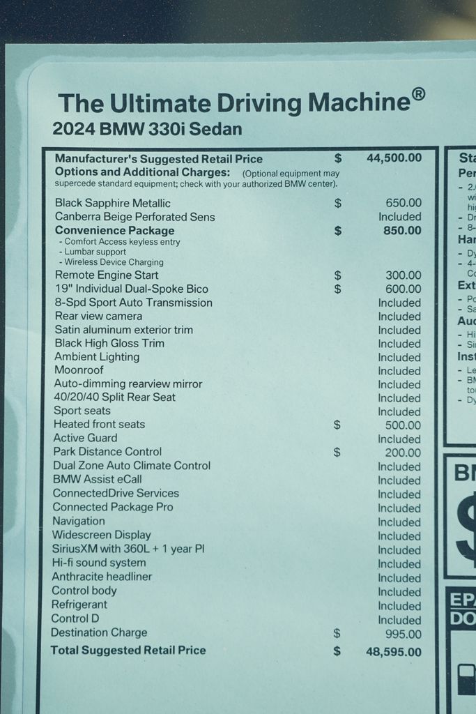 2024 BMW 3 Series 330i 8