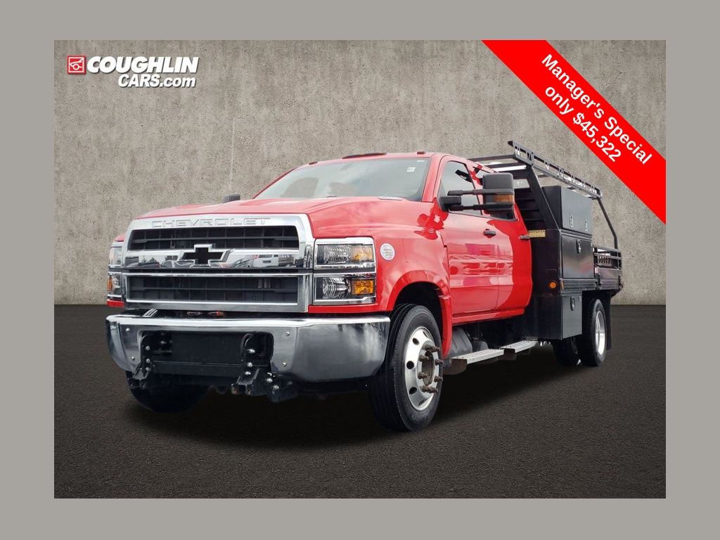 Red Hot 2019 Chevrolet Silverado 4500HD Pickup Truck 6-Speed Automatic