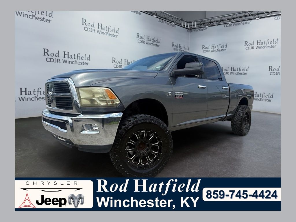 Mineral Gray Metallic Clearcoat 2012 RAM 2500 SLT Crew Cab 4WD Pickup Truck Four-Wheel Drive 6-Speed Automatic