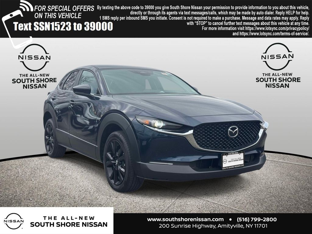 Deep Crystal Blue Mica 2024 Mazda CX-30 2.5 S Select Sport AWD SUV / Crossover All-Wheel Drive 6-Speed Automatic