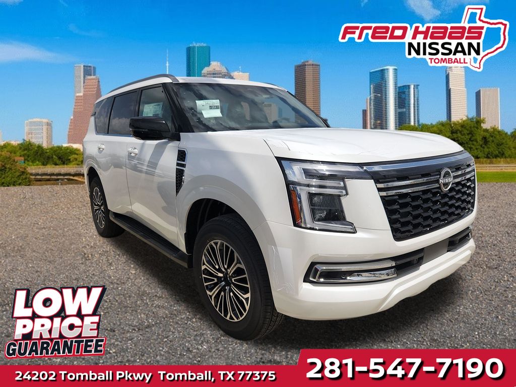 Aspen White Tricoat 2026 Nissan Armada SUV / Crossover 4X2 9-Speed Automatic