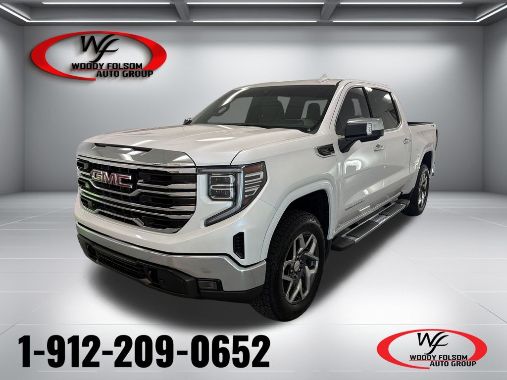 White Frost 2024 GMC Sierra 1500 Pickup Truck Four-Wheel Drive Automatic