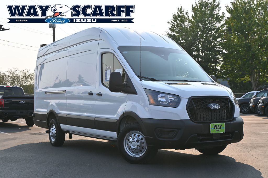 Oxford White 2026 Ford Transit Cargo Van
