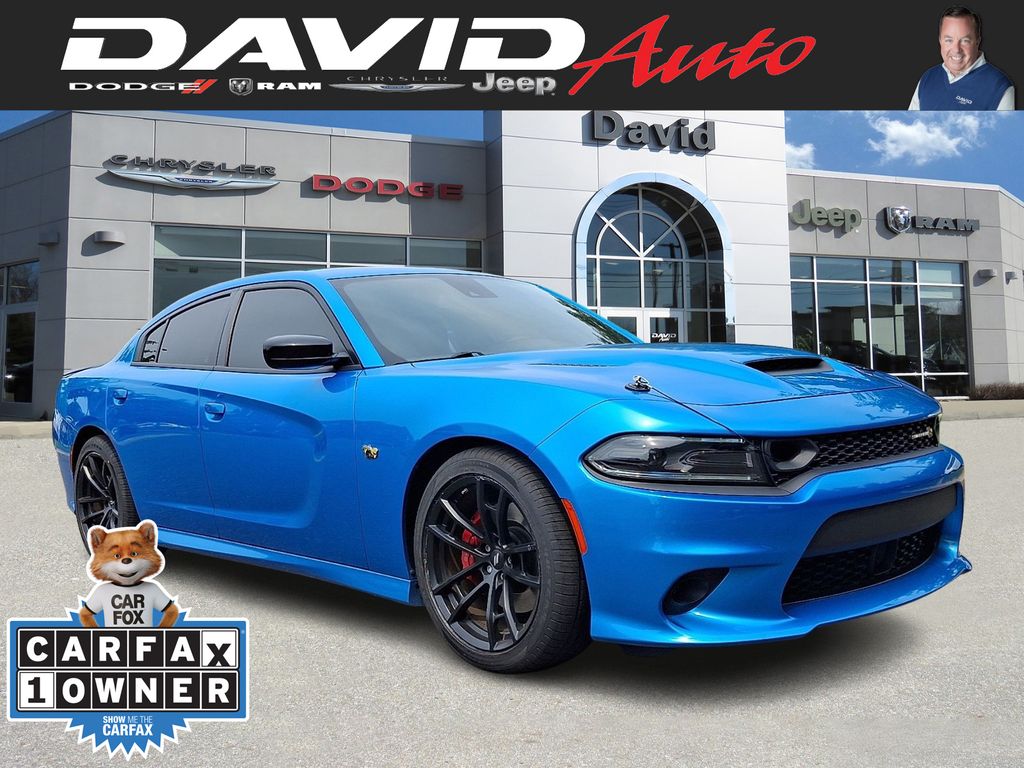 B5 Blue Pearlcoat 2023 Dodge Charger Sedan Rear-Wheel Drive 8-Speed Automatic