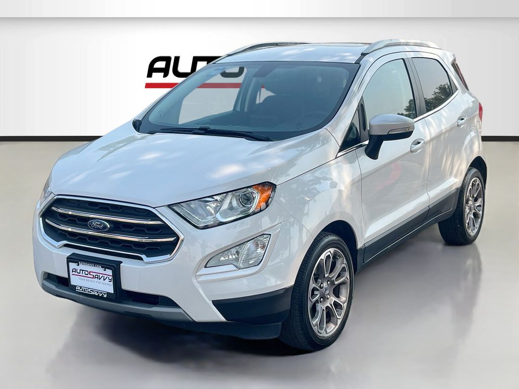 Used 2021 White Ford Titanium image 3