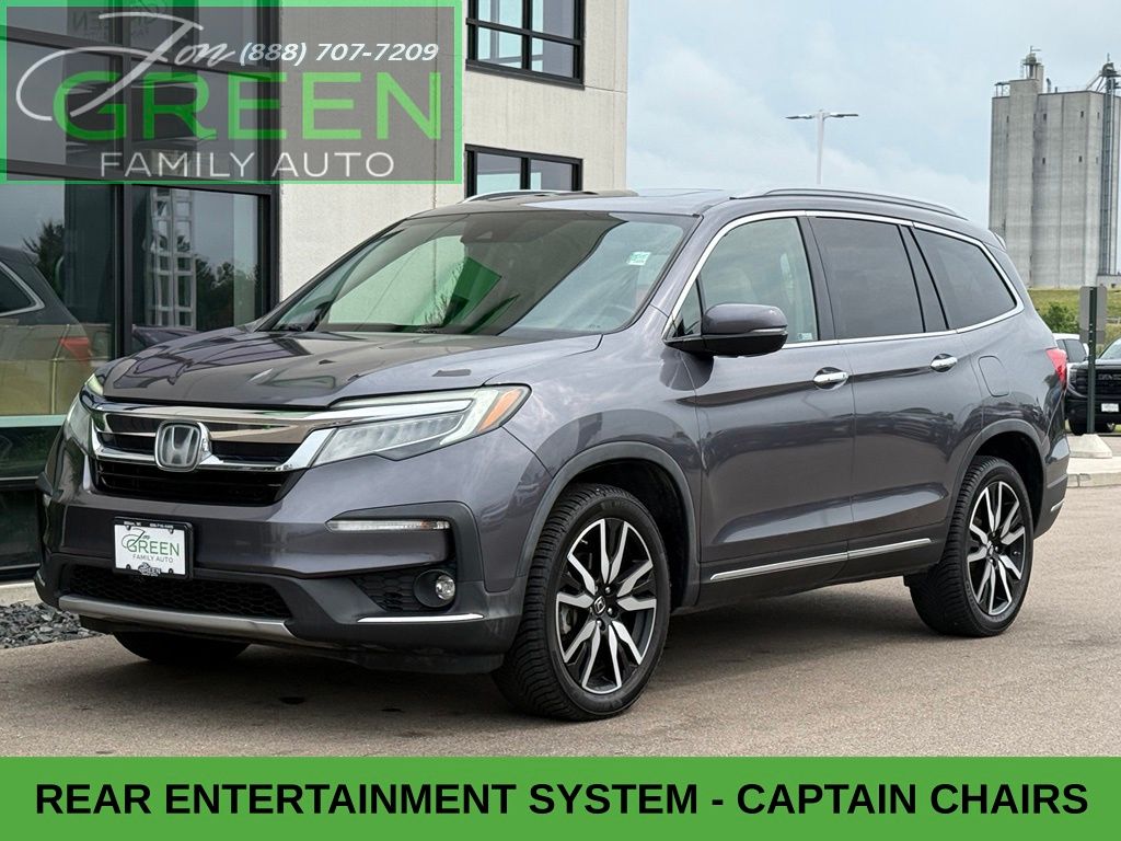 Silver 2020 Honda Pilot SUV / Crossover All-Wheel Drive 9-Speed Automatic