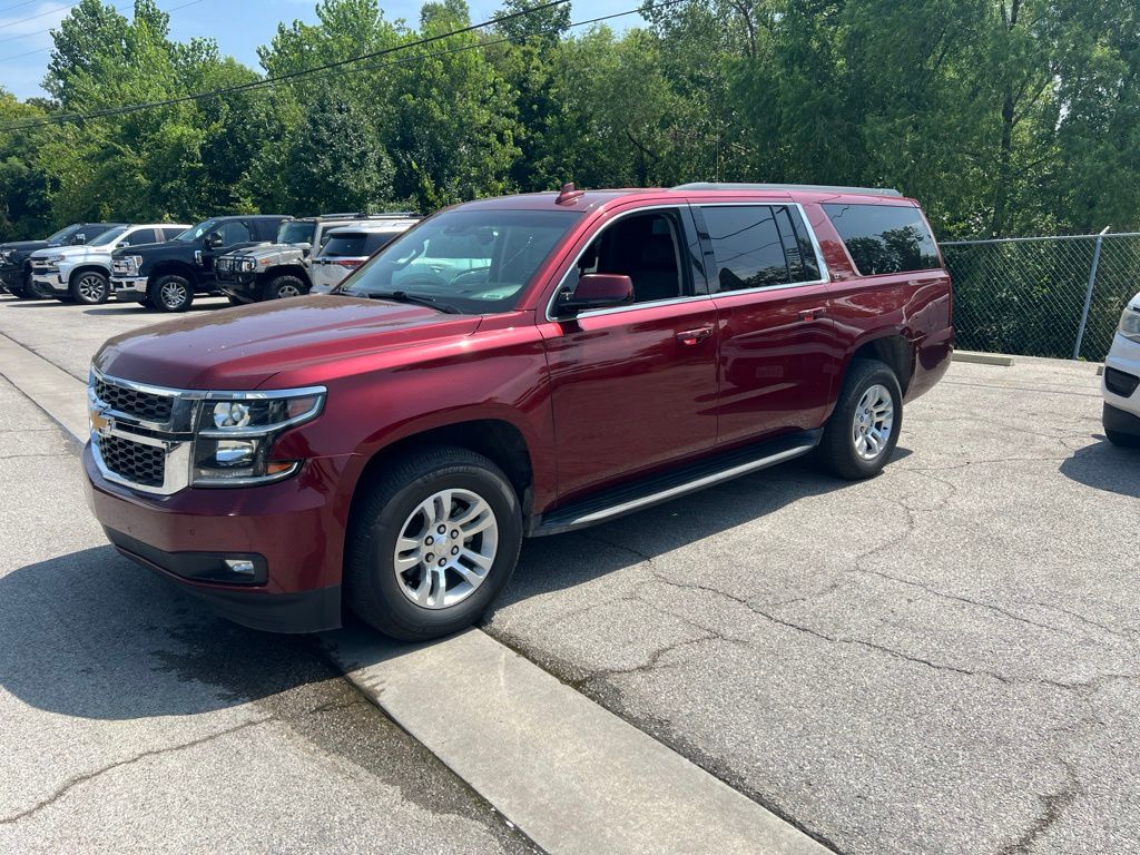 Siren Red Tintcoat 2019 Chevrolet Suburban SUV / Crossover Four-Wheel Drive 6-Speed Automatic Overdrive
