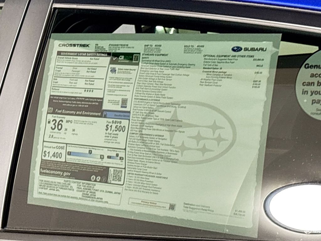 2026 Subaru Crosstrek Hybrid Sport