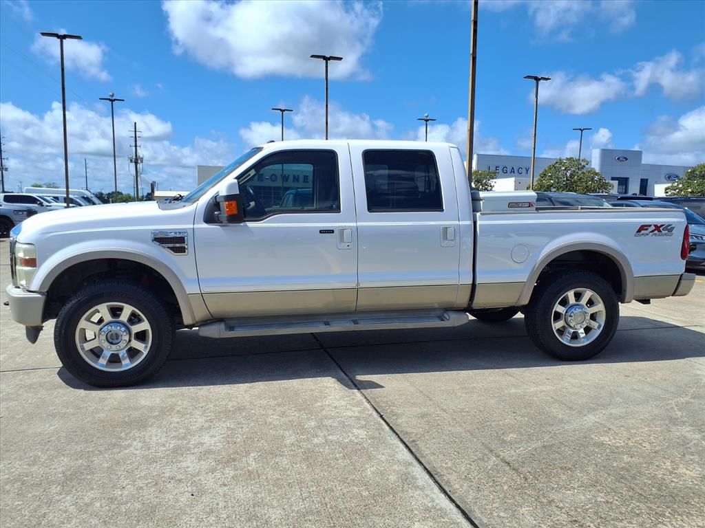 2010 Ford F-250SD King Ranch White at Emmons Autoplex