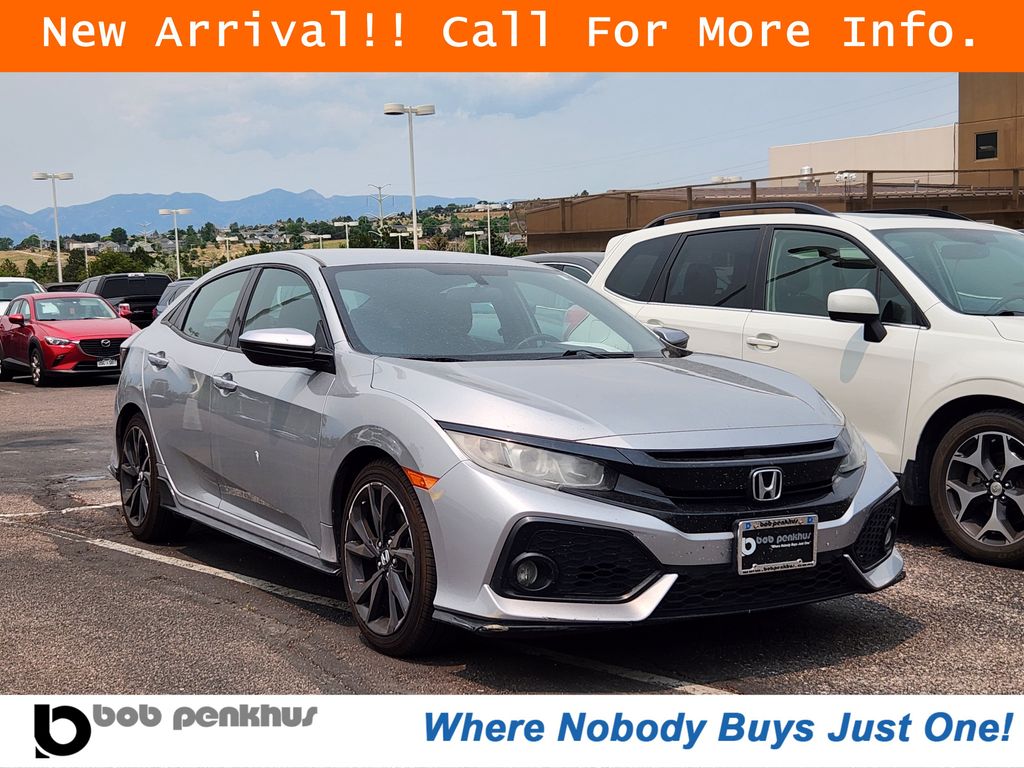 2017 Honda Civic Hatchback Hatchback Front-Wheel Drive Continuously Variable Transmission