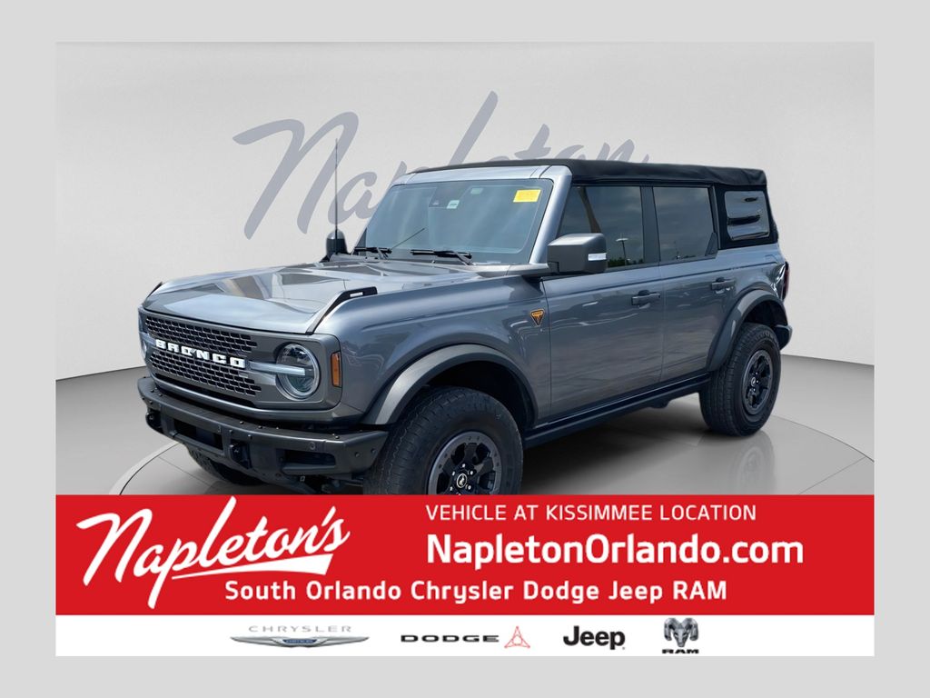 Carbonized Gray Metallic 2021 Ford Bronco SUV / Crossover Four-Wheel Drive Automatic