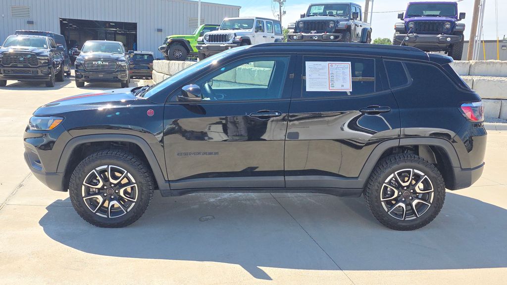 Certified 2025 Jeep Compass Trailhawk with VIN 3C4NJDDN3ST544708 for sale in Kansas City