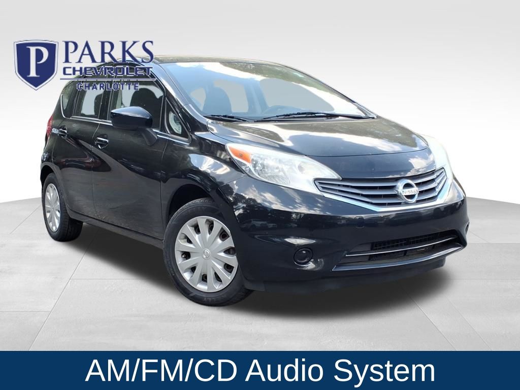 Super Black 2016 Nissan Versa Note SV Hatchback Front-Wheel Drive Continuously Variable Transmission