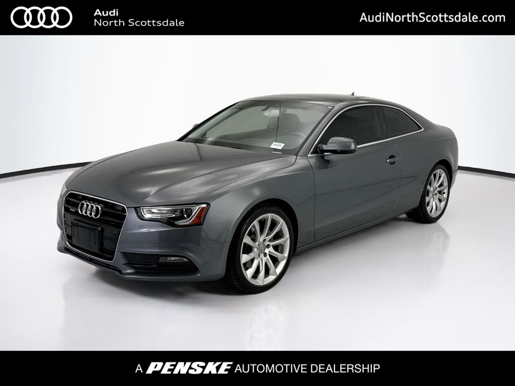 Monsoon Gray Metallic 2014 Audi A5 2.0T quattro Premium Plus Coupe AWD Coupe All-Wheel Drive 8-Speed Automatic