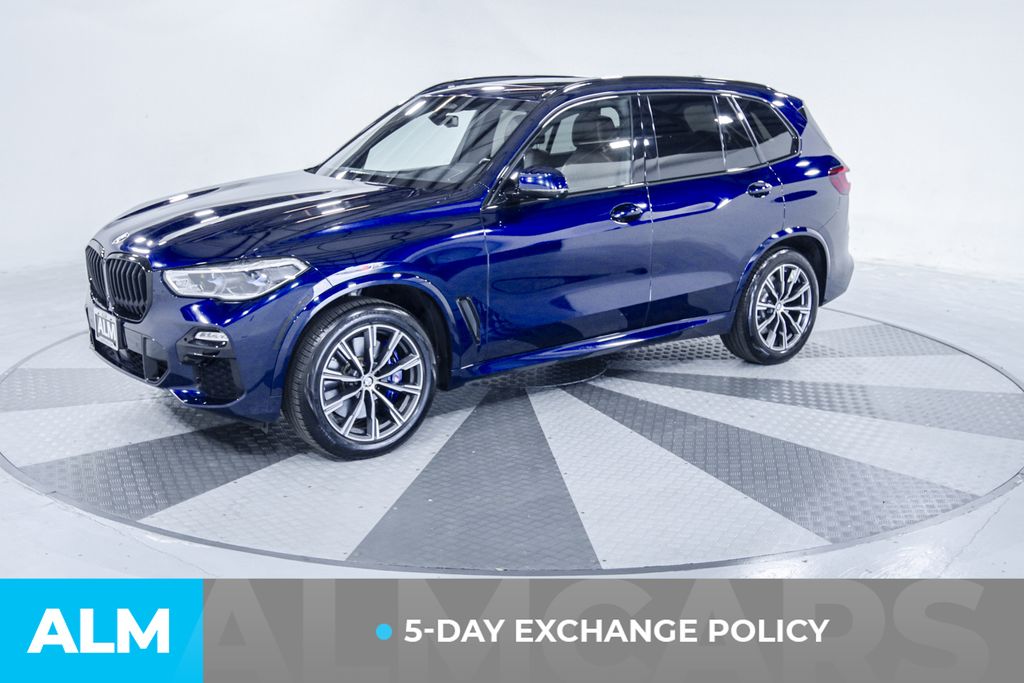Used 2021 BMW X5 M50i with VIN 5UXJU4C09M9G08615 for sale in Union City, GA