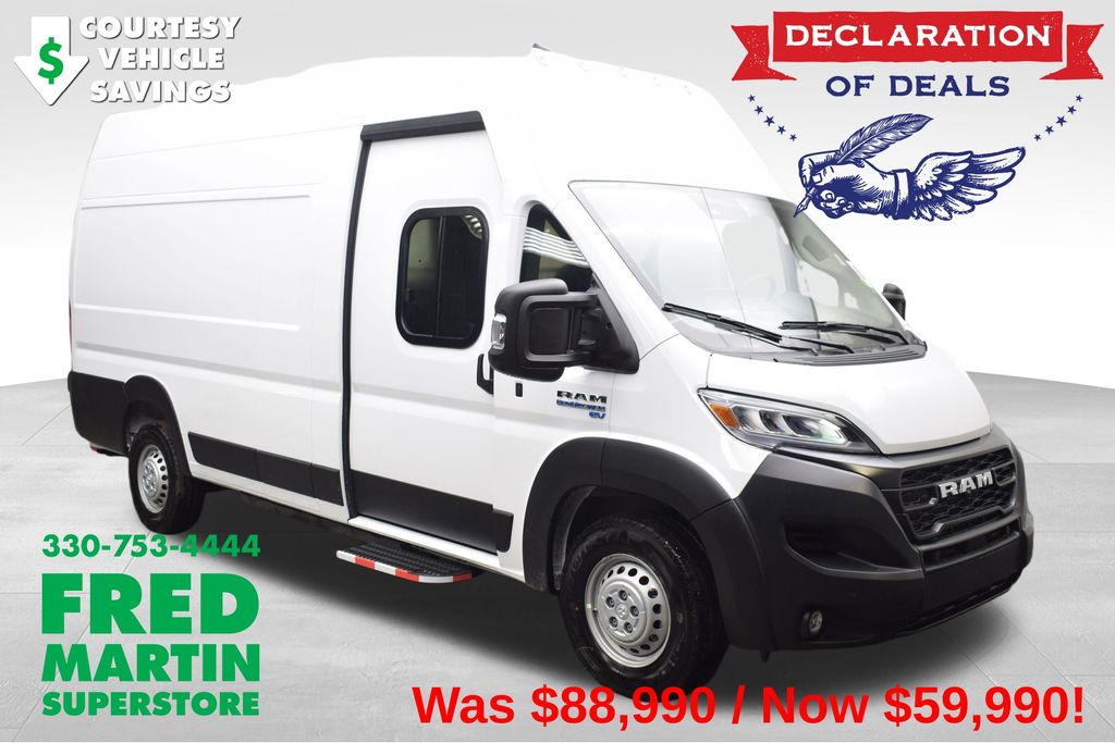 2024 RAM ProMaster EV Delivery 159 Super High Roof Step Van FWD