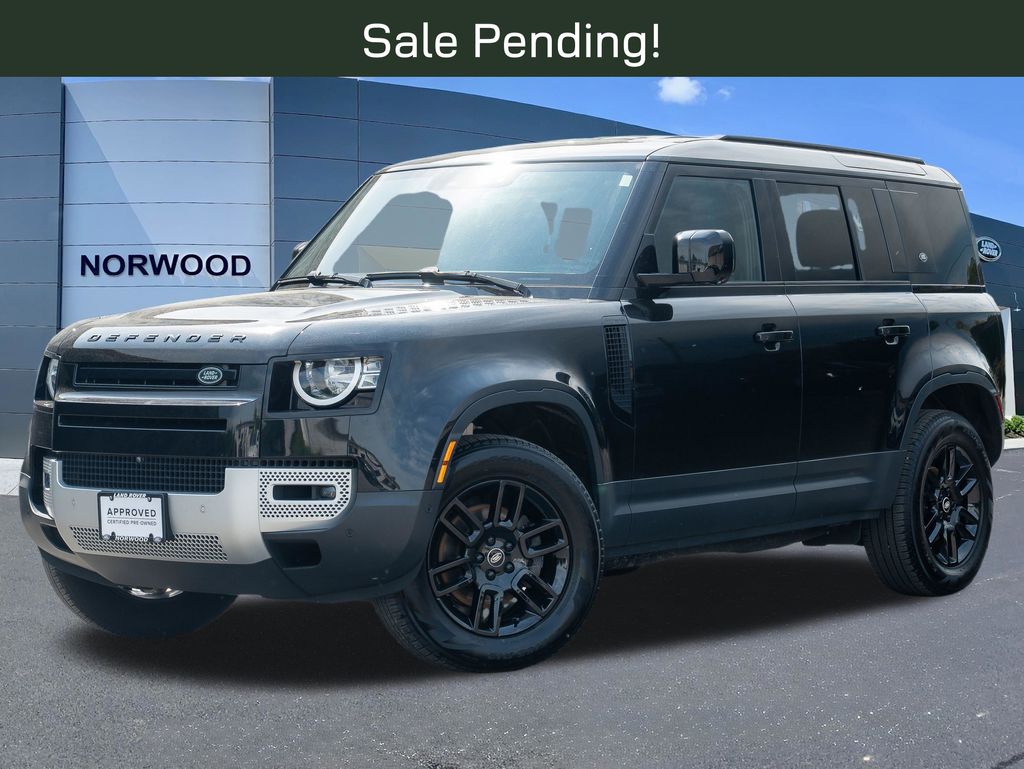 Santorini Black Metallic 2023 Land Rover Defender SUV / Crossover All-Wheel Drive 8-Speed Automatic