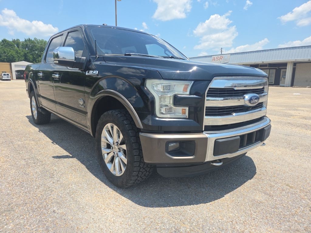 Black 2016 Ford F-150 Pickup Truck Four-Wheel Drive 6-Speed Automatic